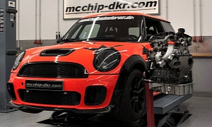 MINI Cooper JCW Racing Project Gets 2.0 TFSI and DSG