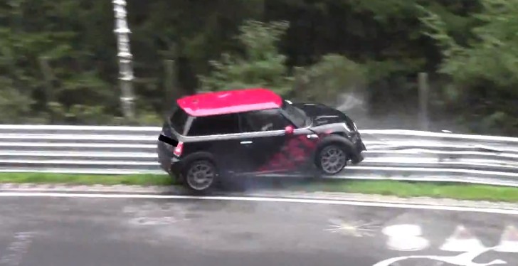 MINI Cooper S Crashed on the Nurburgring
