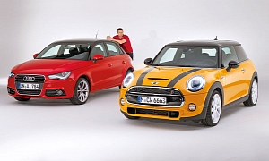MINI Cooper S Takes on Audi A1 on First Comparison