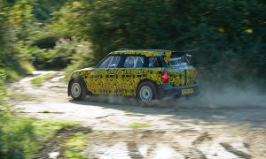 MINI Countryman WRC Testing Debuted