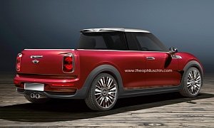 MINI Coupe Utility Concept Rendered
