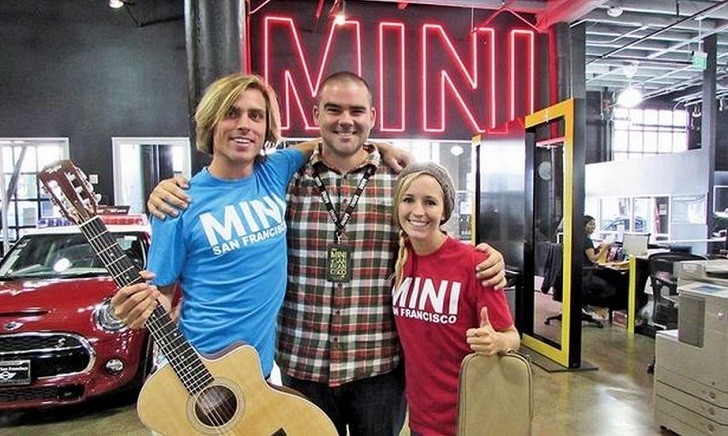MINI Customers with general manager of MINI San Francisco