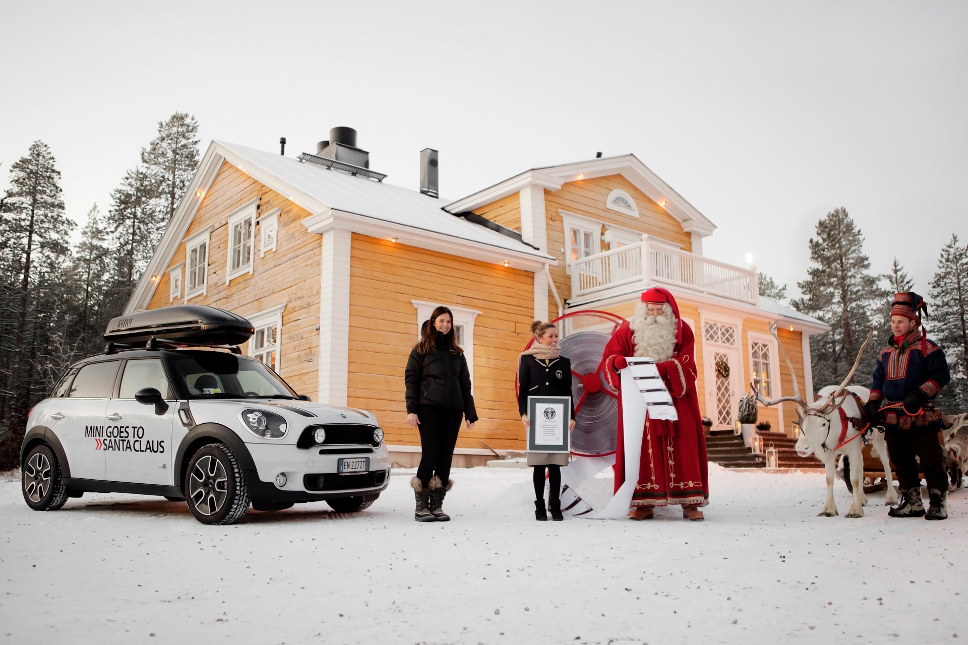 MINI Holds the World Record for Longest Wish List Delivered to Santa ...