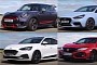 MINI JCW GP Demolishes Civic Type R, Tuned i30 N and Focus ST in Drag Race