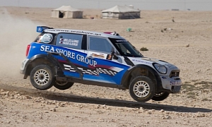 MINI JCW Rally Car Wins in Qatar