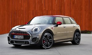 MINI John Cooper Works Clubman Rendered, Proves JCW Name Is Just a Trim Level Now