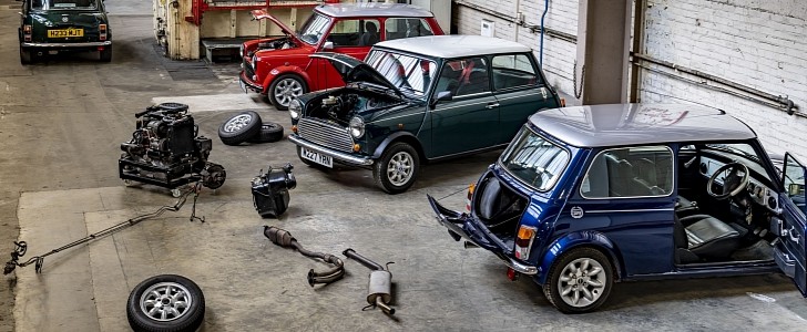 MINI Recharged will convert classic Minis in a totally reversible way