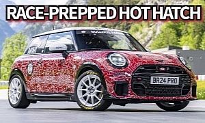 MINI's Latest JCW Hot Hatch Will Race in the 24 Hours of the Nurburgring Next Week