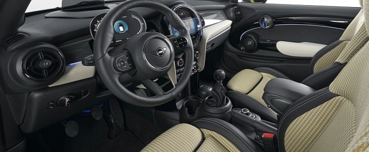 2021 Mini Cooper S Convertible with a manual transmission