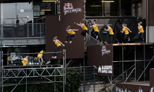MINI UK Supports Red Bull Art of Motion Free-running Event
