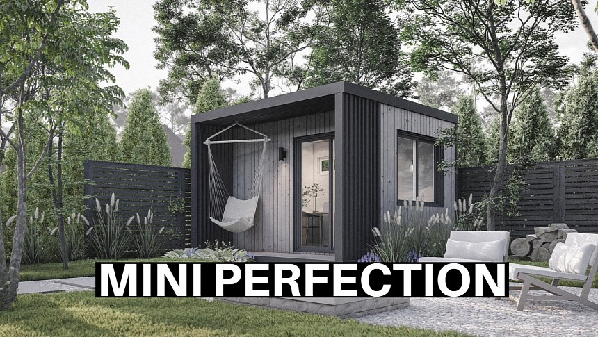 The Mini3 is a prefab unit with multi-functionality and plenty of personality