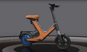 Minimalist-Looking E-Moped Has a Magnesium Frame, Claims to be the World's Lightest