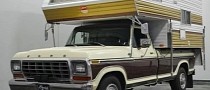 Mint Condition 1978 Ford F-350 Camper Makes Most Out of 460 Cubic Inches and Wood Paneling