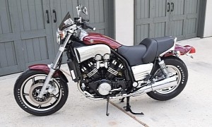 Mint-Condition 1985 Yamaha V-Max 1200 Is Just as Stunning as It Was Almost 40 Years Ago