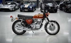 Mint-Condition Honda CB750 Four K1 Looks Utterly Majestic After a Complete Restoration