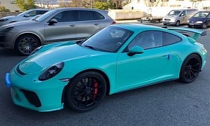 Mint Green 2018 Porsche 911 GT3 Is So Fresh, So Clean