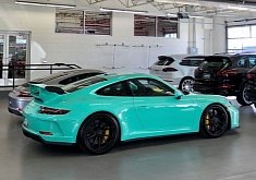Mint Green 2018 Porsche 911 GT3 vs GT Silver 911 GT3 Touring Comparison Is Crazy
