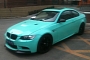 Mint Green BMW E92 M3 Spotted in China