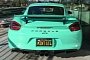 Mint Green Porsche Cayman GT4 Looks like a Flawless Gem in California