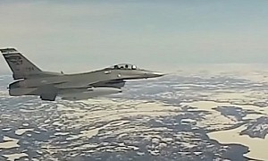 Minute-Long Cockpit Video of Rolling F-16 Can Cause Headaches and Dizziness