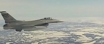 Minute-Long Cockpit Video of Rolling F-16 Can Cause Headaches and Dizziness