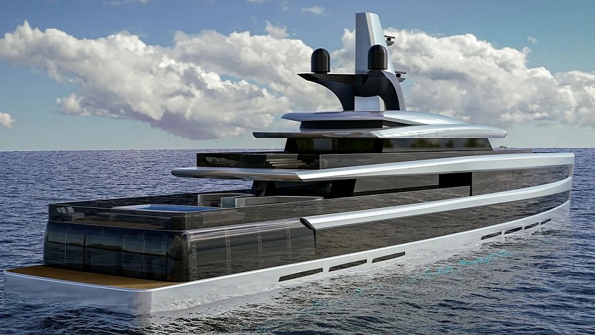 Mirage superyacht concept