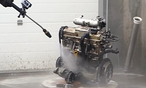Missed an Oil Change, and the Engine Smokes? Pressure-Wash It, and It's Better Than New