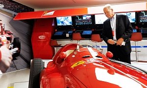Mister NASCAR Jim France Visits the Office Where His Father Met Enzo in Maranello