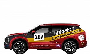 Mitsubishi Returns to Rebelle Rally With 2022 Outlander Dressed in a Special Livery