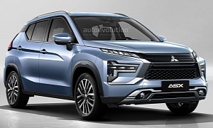 Mitsubishi ASX Gets Rendering by Theottle Based on the Nissan Kicks