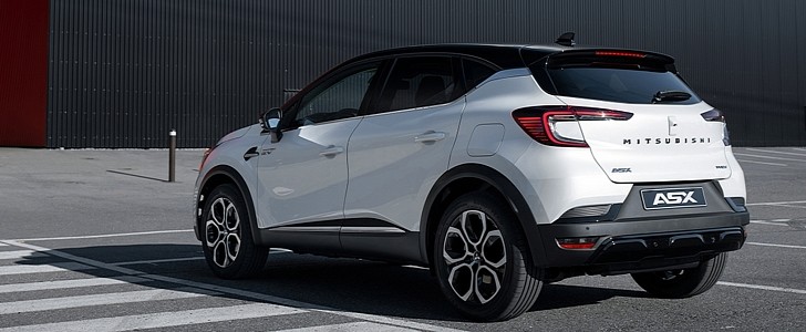 Mitsubishi? Well, this is the badge-engineered Renault Captur the Japanese carmaker calls ASX