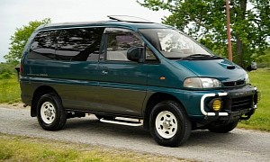 Mitsubishi Delica Space Gear L400 Is the Perfect Platform for a Capable Off-Road Camper