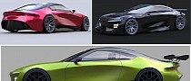 Mitsubishi Eclipse Design Revival Proposes a Posh Yet Sporty EV Coupe Lifestyle