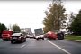 Mitsubishi Lancer EVO Takes a Tumble After Double Illegal Overtake
