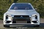 Mitsubishi Lancer EVO XI Rendering Looks Sensible and Juicy at the Same Time