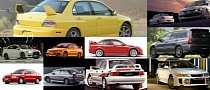 Mitsubishi Lancer Evolution Through the Years