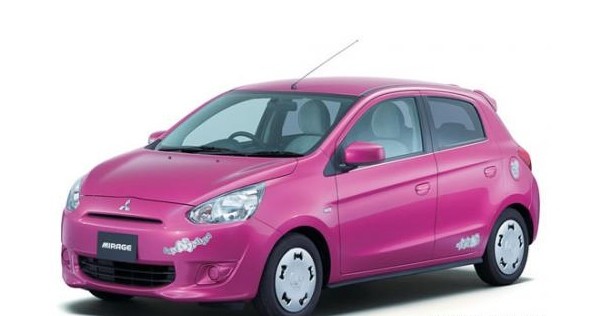Mitsubishi Mirage Gets Hello Kitty Edition