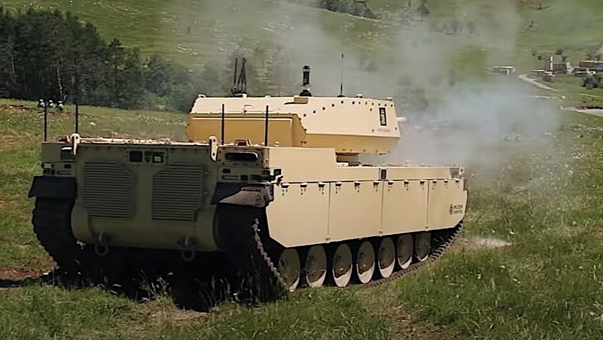 Type-X Robotic Combat Vehicle