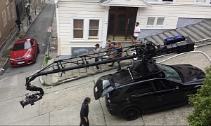 ML 63 AMG Camera Car Does BMW X4 Commercial Shoot