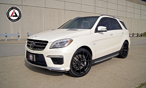 ML 63 AMG on PUR Wheels by Inspired Autosport
