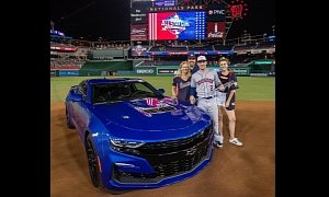 MLB All-Star Game MVP Receives Brand-New 2019 Chevrolet Camaro SS