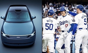 MLB's LA Dodgers Team Up With Sony Honda Mobility's AFEELA Brand, EV Prototype on Display