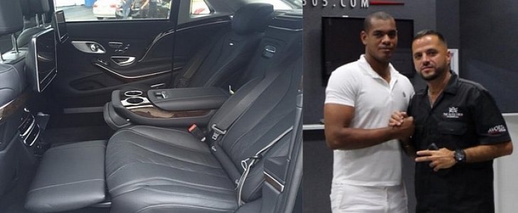 MLB Star Hector Olivera sent his new Mercedes-Maybach to the Auto Firm shop