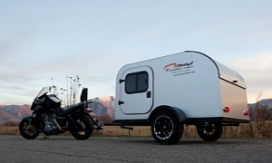 Moby1 C2 Trailer, Motorcycle Touring at the Next Level