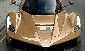 Mocha-Colored LaFerrari Is How Millionaires Have Coffee, Or Plain Photoshop