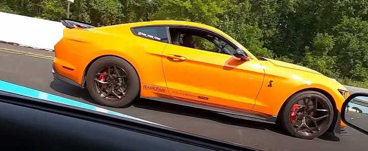 Modded 2020 Ford Mustang Shelby GT500 Races Tuned Corvette ZR1