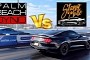 Modded 2020 Mustang Shelby GT500 Drag Races Tuned Mustang GT, Things Go South