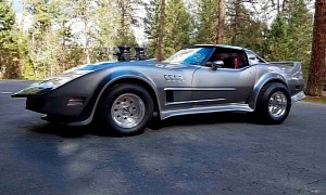 Modded C3 Chevy Corvette With 427ci V8 Will Bust a Wheelie While Looking Thicc