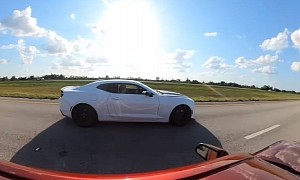 Modded Camaro SS vs. Tuned Mustang GT Is a Quick Race With a Brutal Ending