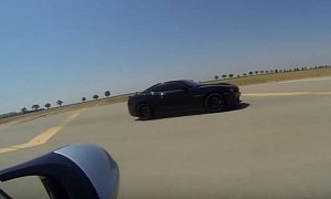 Modded Camaro ZL1 Drag Races Superchaged M3, The Gap Is Large